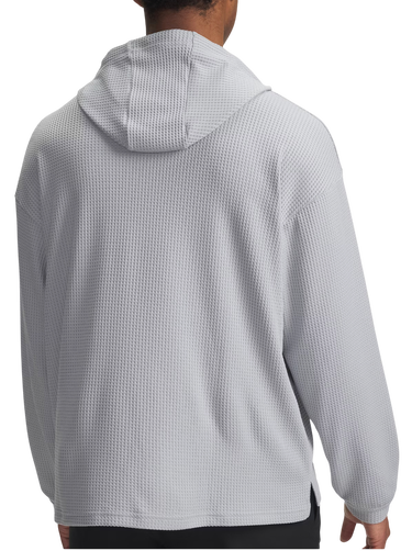 Mikina Under Armour Rival Waffle Hoodie Šedá | 1383108-011, 1