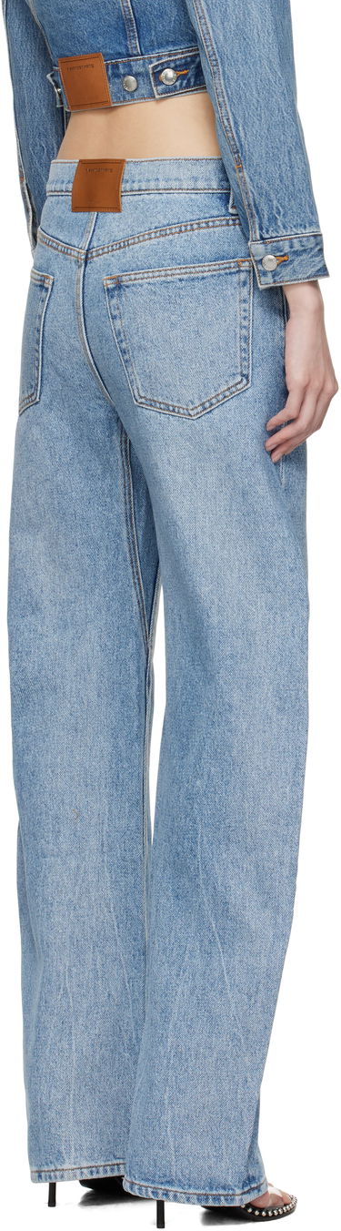 Džínsy Alexander Wang Alexander Wang Articulated Jeans Modrá | 4DC1254610, 2