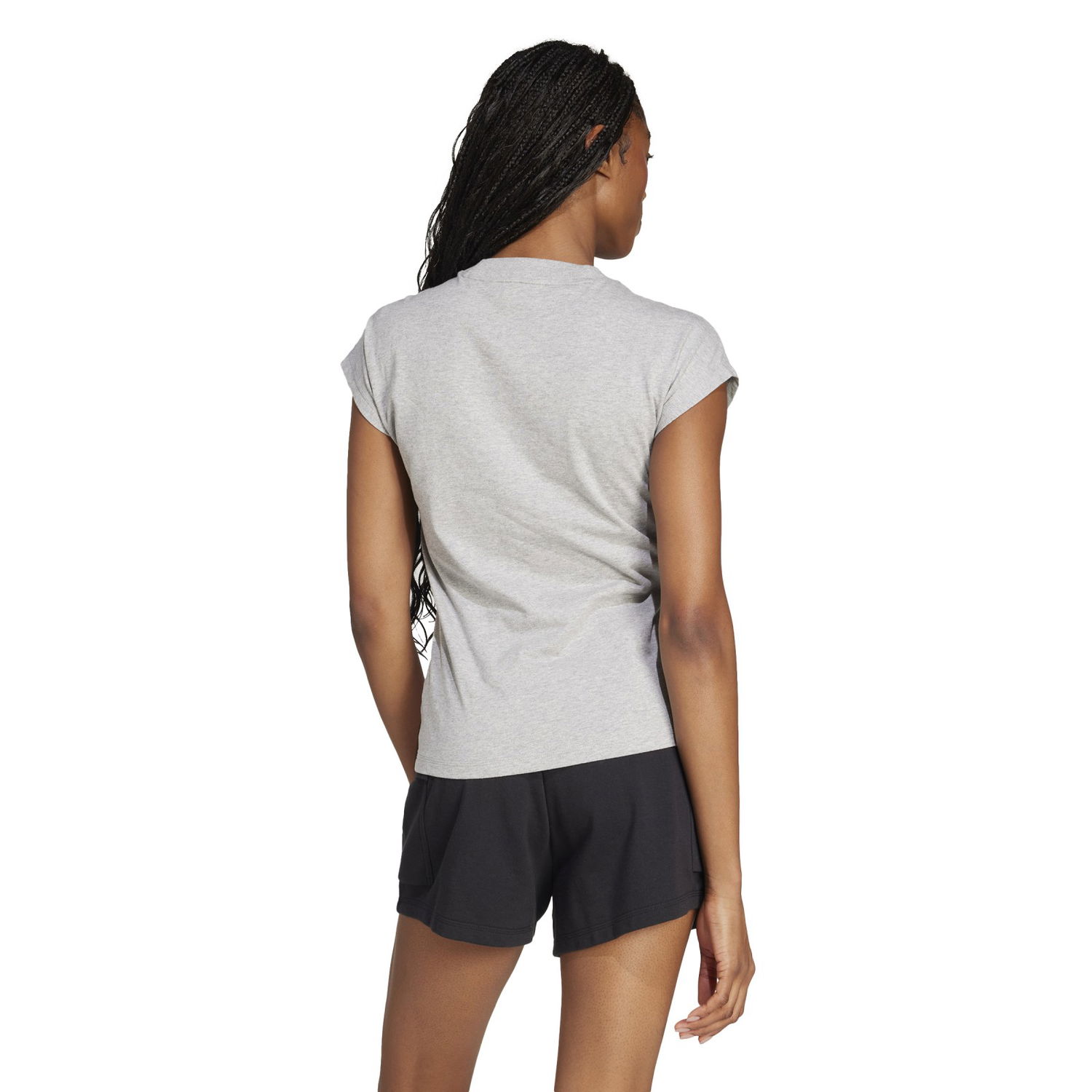 Tričko adidas Performance Linear Short Sleeve T-Shirt Šedá | JC8241, 1