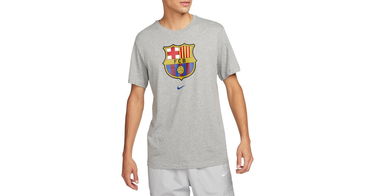 Tričko Nike FC Barcelona Crest Šedá | dj1306-063, 1
