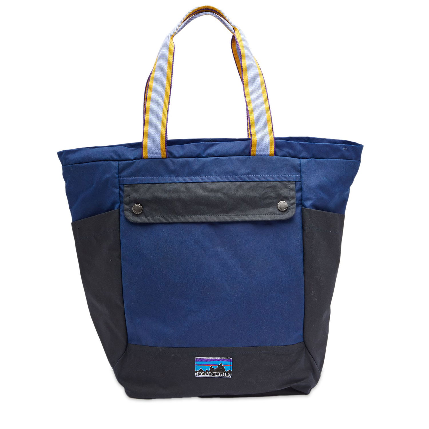 Tote bag Patagonia 50th Anniversary Waxed Canvas Tote Bag Navy | 48590-COB, 0