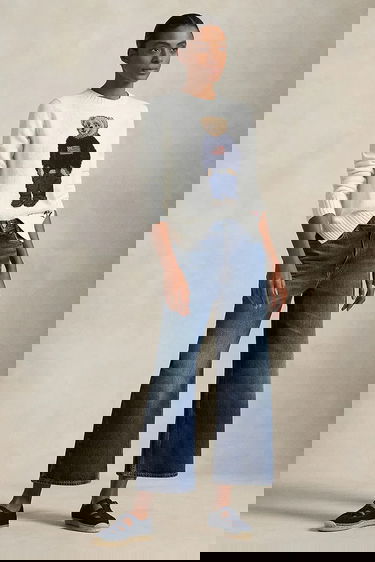 Sveter Polo by Ralph Lauren Polo Bear Crew Neck Sweater Biela | 211978359, 2