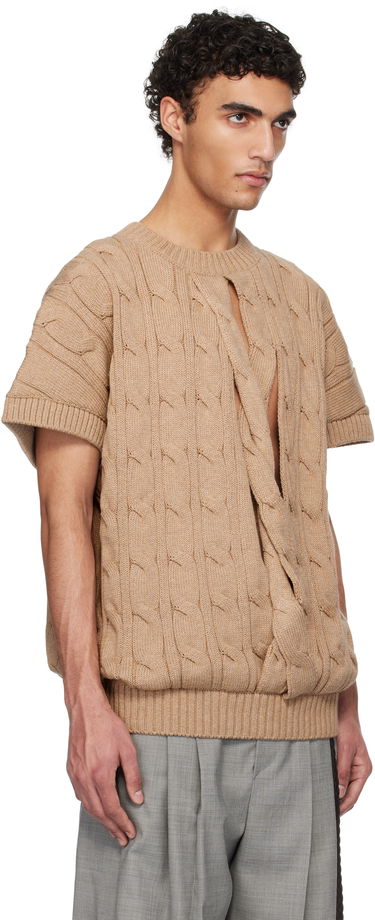 Sveter HED MAYNER Hed Mayner Knit Braids Sweater Hnedá | HMMA75072A-HA603, 1