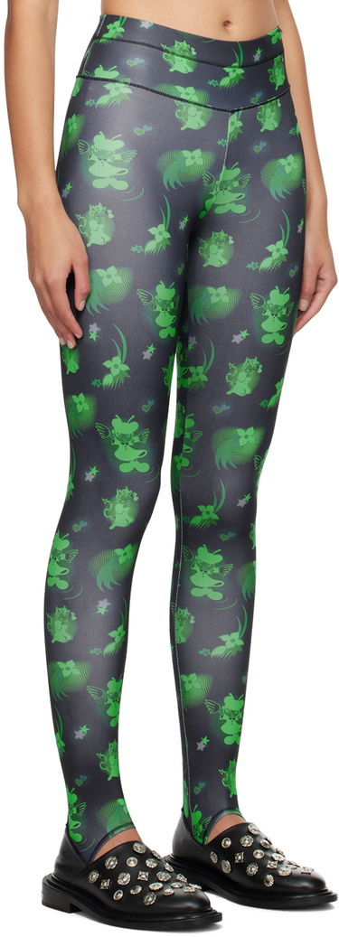Legíny Chopova Lowena Cartoon Print Leggings Zelené | 4093, 1