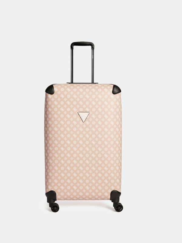 Kabelka GUESS Wilder 4G Peony Logo Béžová | TWP74529880, 0