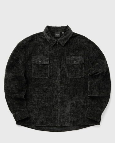 Košeľa DAILY PAPER Hakim Velvet Longsleeve Shirt Čierna | 2421090, 3