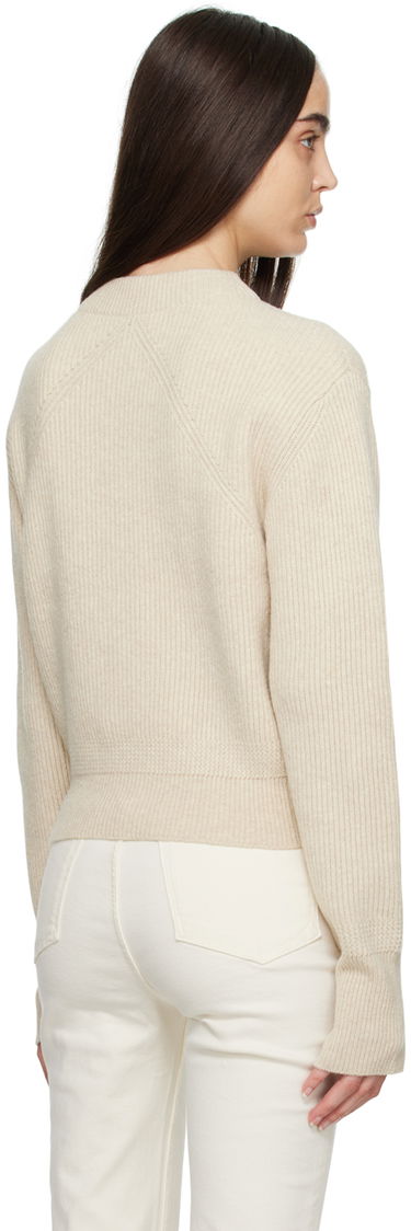 Sveter rag & bone Nancy Ribbed Knit Sweater Béžová | WAS22HS024TL24, 2