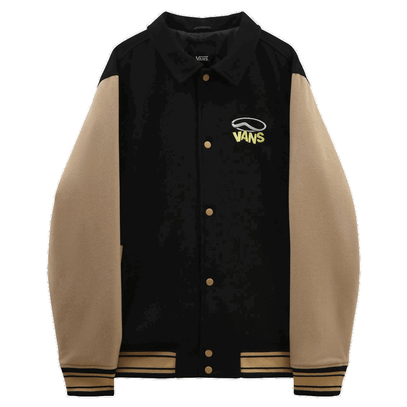 Bunda Vans Thomas Varsity Jacket Čierna | VN000075BN6