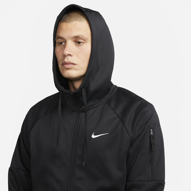 Mikina Nike Therma-FIT Full-Zip Fitness Hoodie Čierna | DQ4830-010, 2