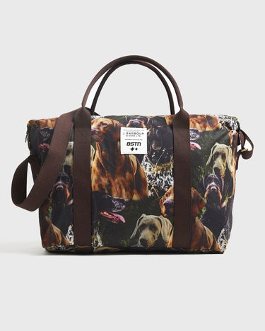Cestovná taška Barbour BSTN x Brand Weekender Hnedá | 840190812300, 0