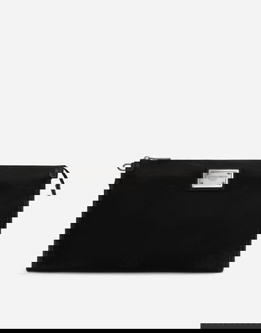 Peňaženka Dolce & Gabbana Nylon Pouch With Logo Čierna | BP3233AG1848B956, 0