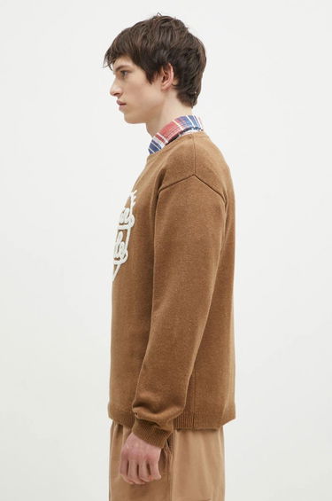 Sveter Human Made Heart Knit Sweater Hnedá | HM28CS018, 1