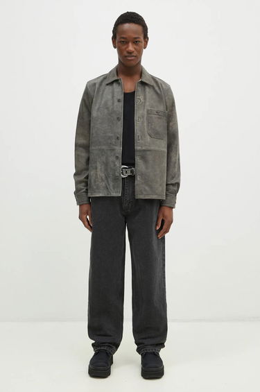 Džínsy thisisneverthat thisisneverthat Relaxed Jeans Čierna | TN243DPA5P02, 4
