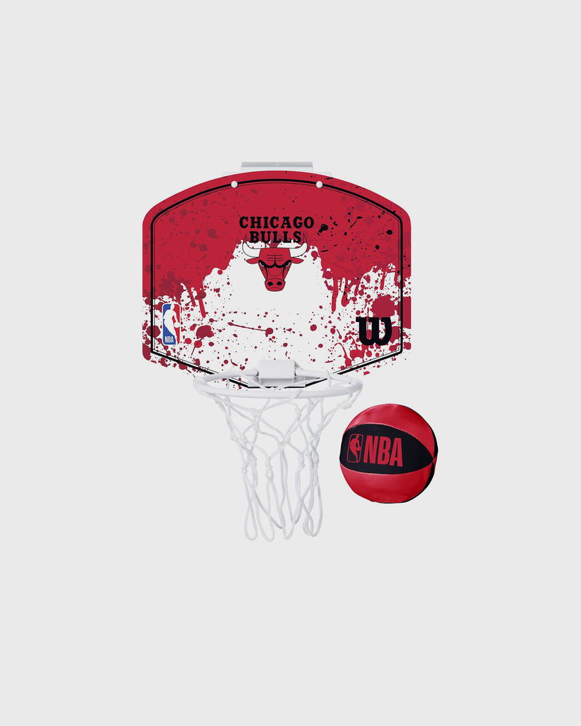 Športový doplnok Wilson Tennis Chicago Bulls NBA Mini Hoop Červená | WTBA1302CHI
