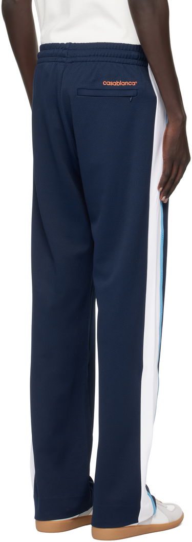 Tepláky Casablanca Casablanca Pique Track Pants Navy | MPF25-JTR-192-01, 2