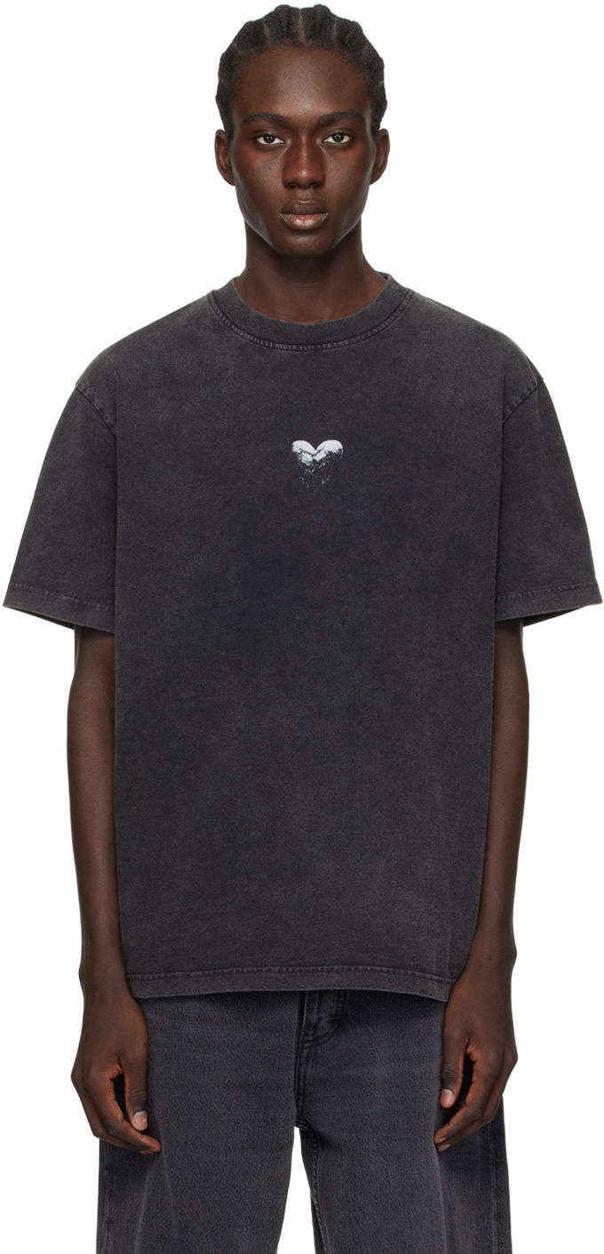 Tričko Han Kjøbenhavn Han Kjobenhavn Aliens In Love Graphic T-Shirt Čierna | M-133229, 0