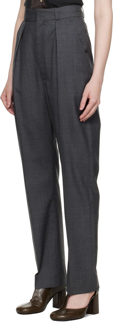 Nohavice LEMAIRE Lemaire Dropped Crotch Soft Trousers Šedá | PA1183 LF1386, 3