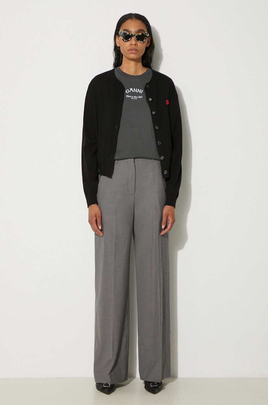 Sveter KENZO Cardigan Čierna | FE62CA4763LB.99J, 1