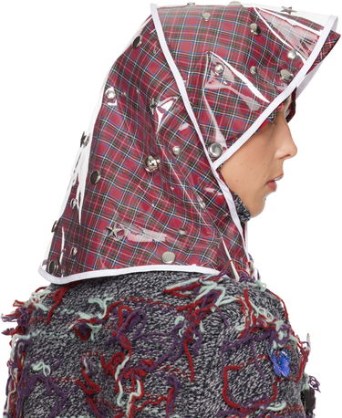Klobúk Chopova Lowena Plaid Clear Studded Rain Hat Rôznofarebný | 6712, 2