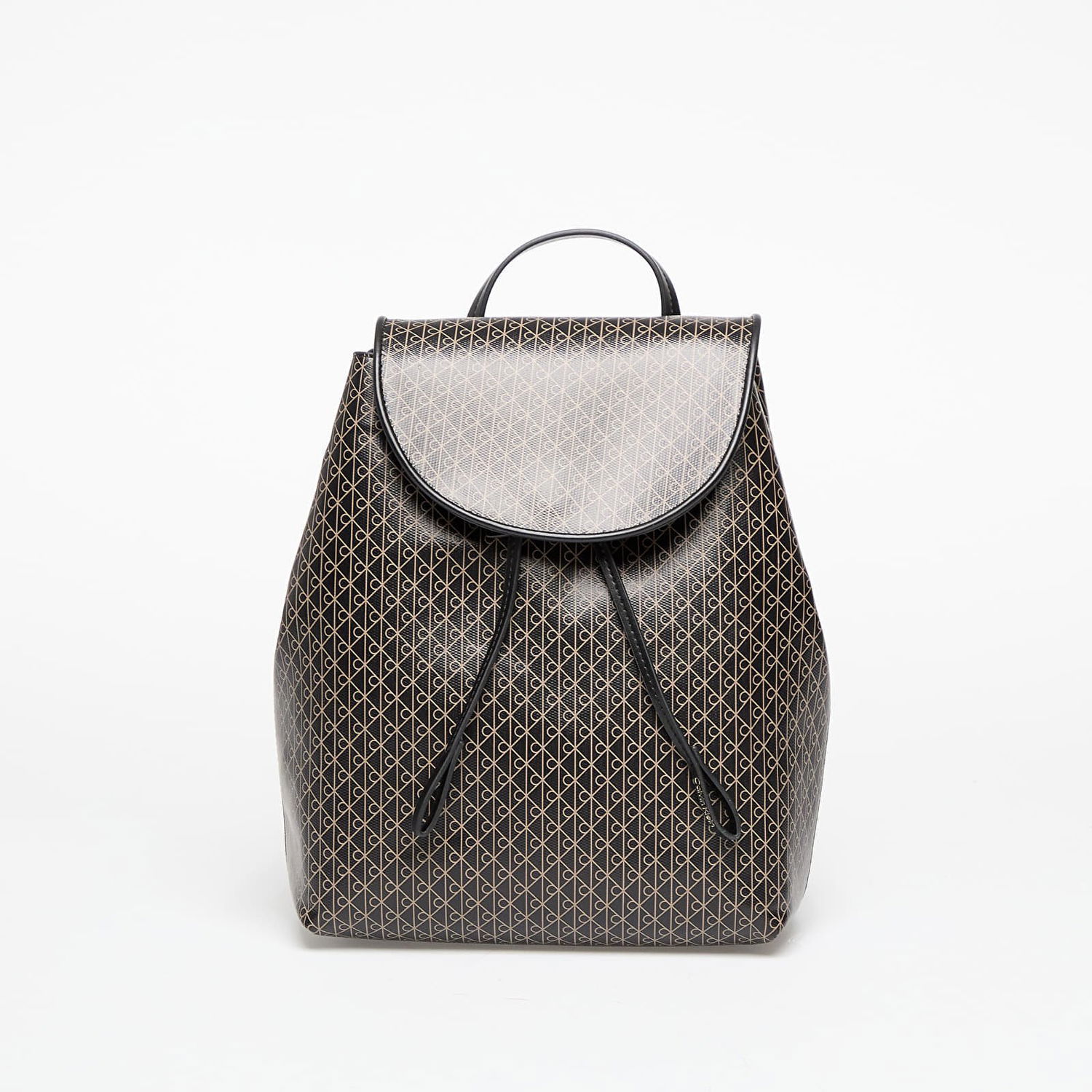 Batoh CALVIN KLEIN Calvin Klein Emblem Aop Flap Backpack Čierna | LV04F3271G 2XA, 0