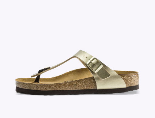 Tenisky a topánky Birkenstock Gizeh BS Gold Narrow Fit W Metalická | 1016109