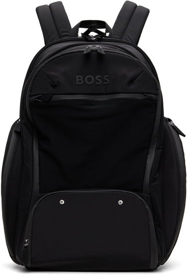 Batoh BOSS Polished Hardware Backpack Čierna | 50536298, 0