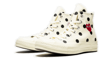 Tenisky a topánky Converse Comme des Garçons PLAY x Chuck Taylor All-Star 70s Hi Béžová | 157251C, 3