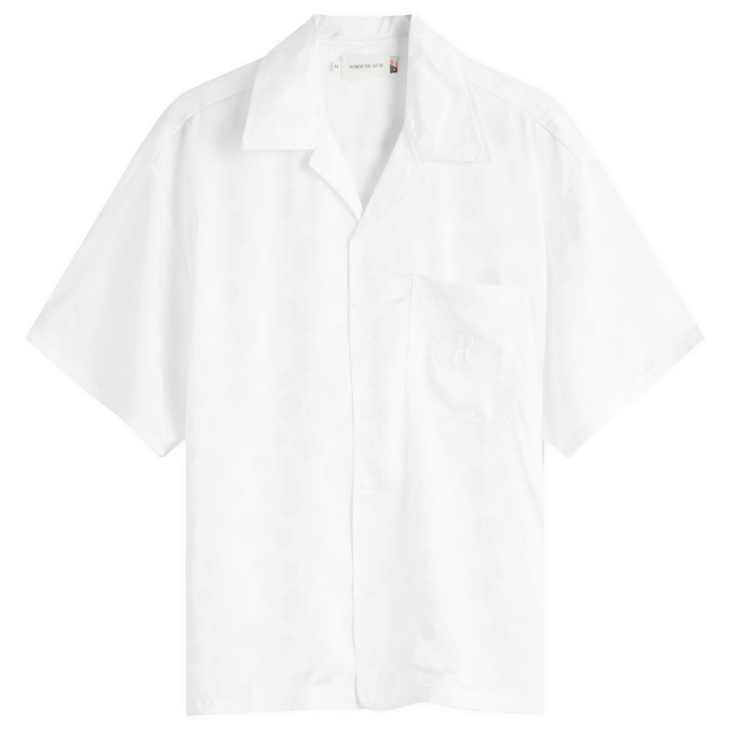 Košeľa Honor The Gift Poka Dot Vacation Shirt Biela | HTG250230-WHT, 1