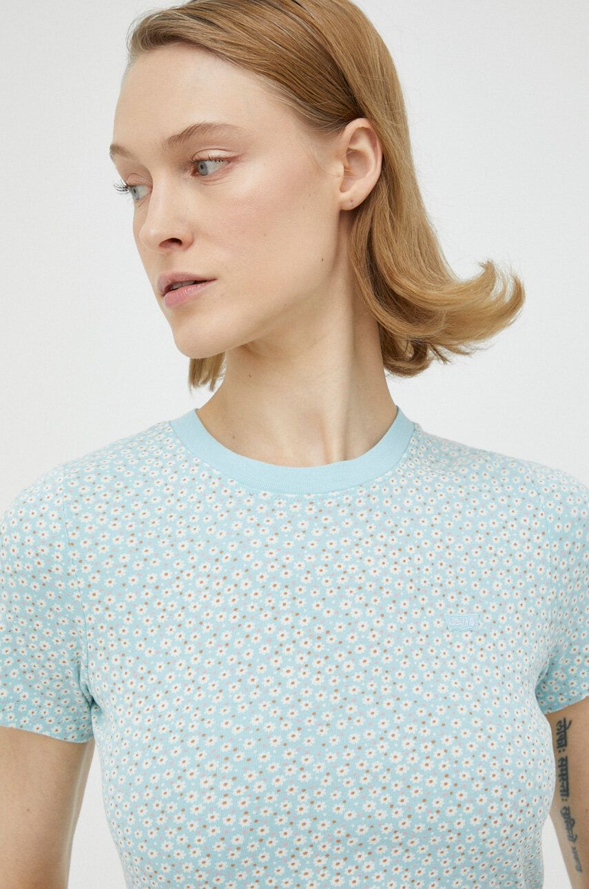 Tričko Levi's ® Tee Tyrkysová | 37697.0056, 0