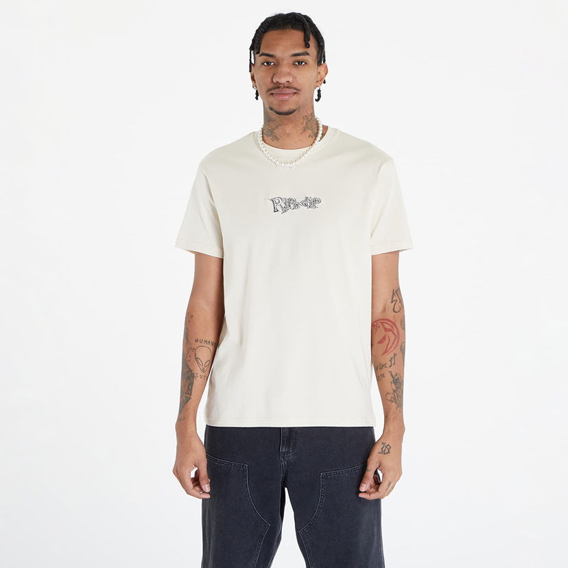 Tričko RIPNDIP Geo Tee Biela | RNDHOL23108