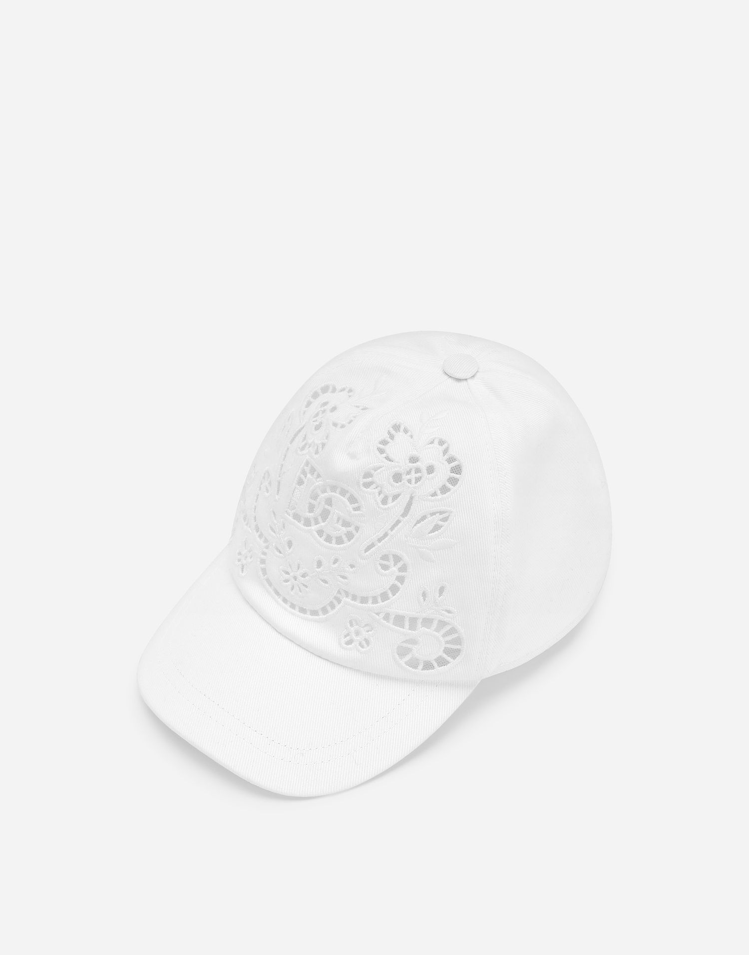Šiltovka Dolce & Gabbana Dolce & Gabbana Laser Cut Baseball Cap Biela | LB5H12G7B7AW0800, 1