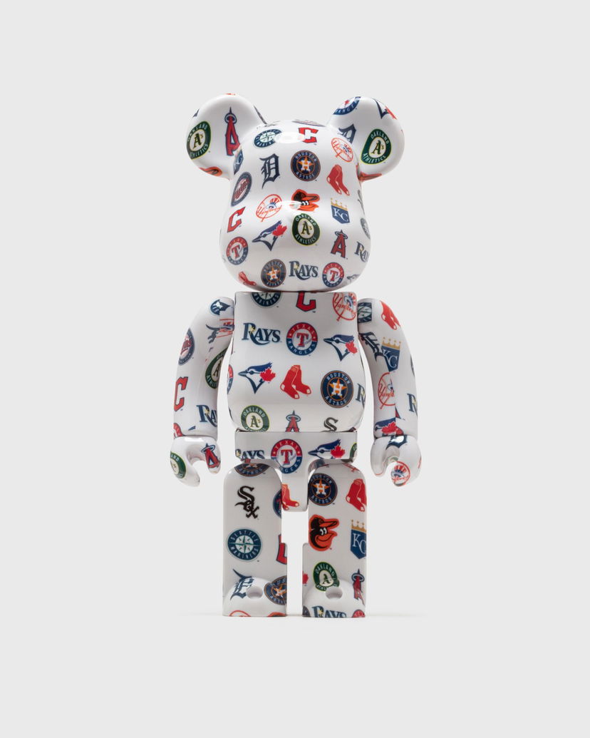 Zberateľské Medicom Toy MLB AMERICAN LEAGUE 1000% BE@RBRICK Figure Biela | MED1195