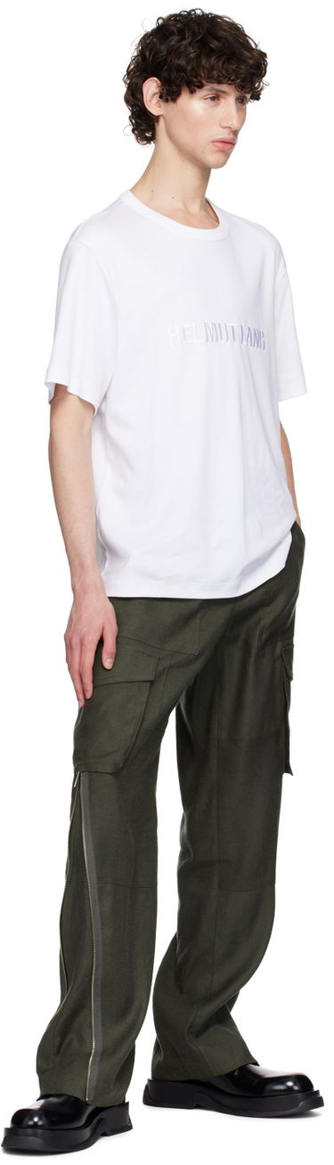 Cargo nohavice Helmut Lang Expansion Panel Cargo Pants Zelené | O04HM202, 3