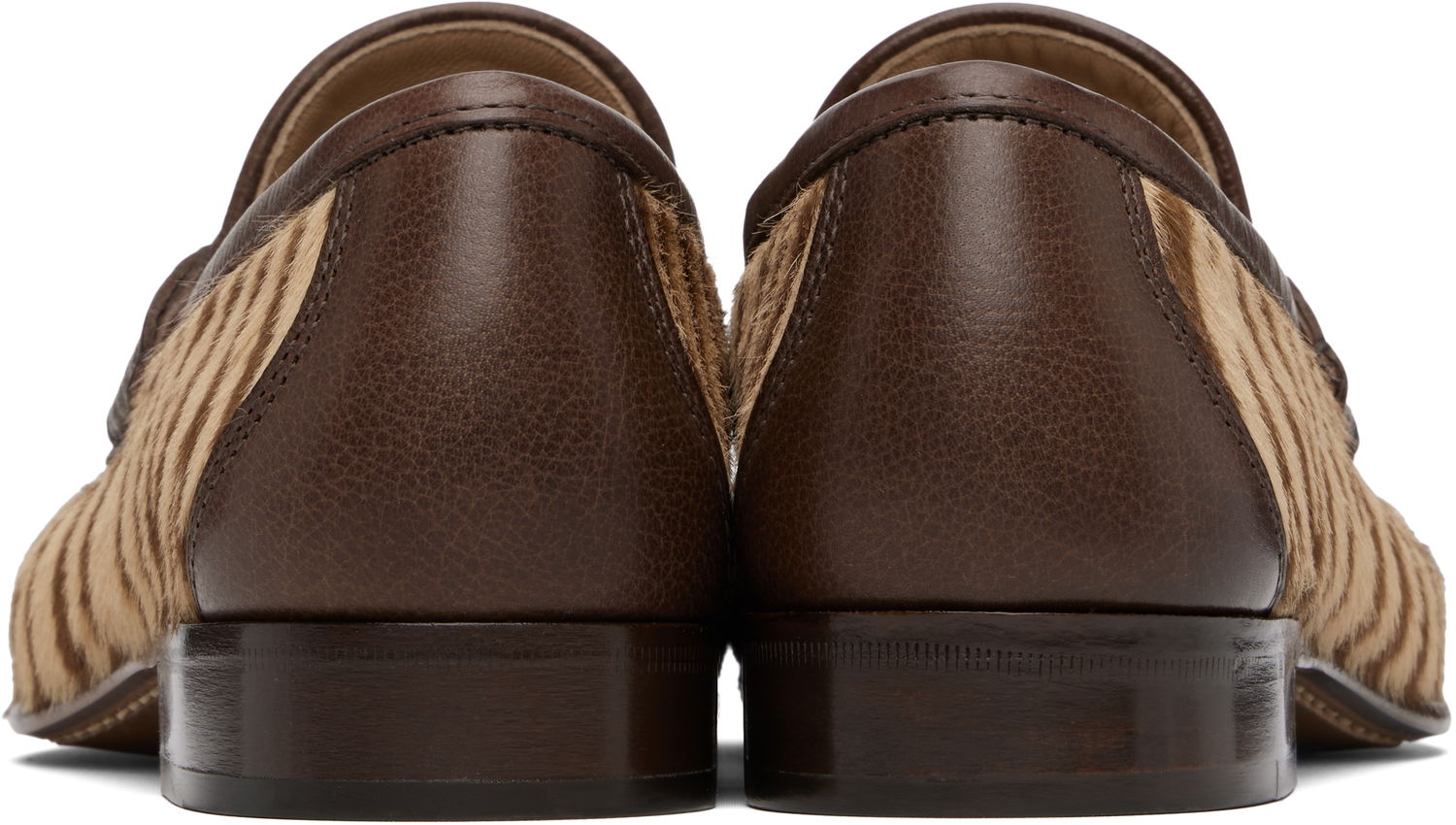 Tenisky a topánky Valentino Valentino Garavani VLogo Signature Calf Hair Loafers Hnedá | 6Y2S0J68XGL, 1