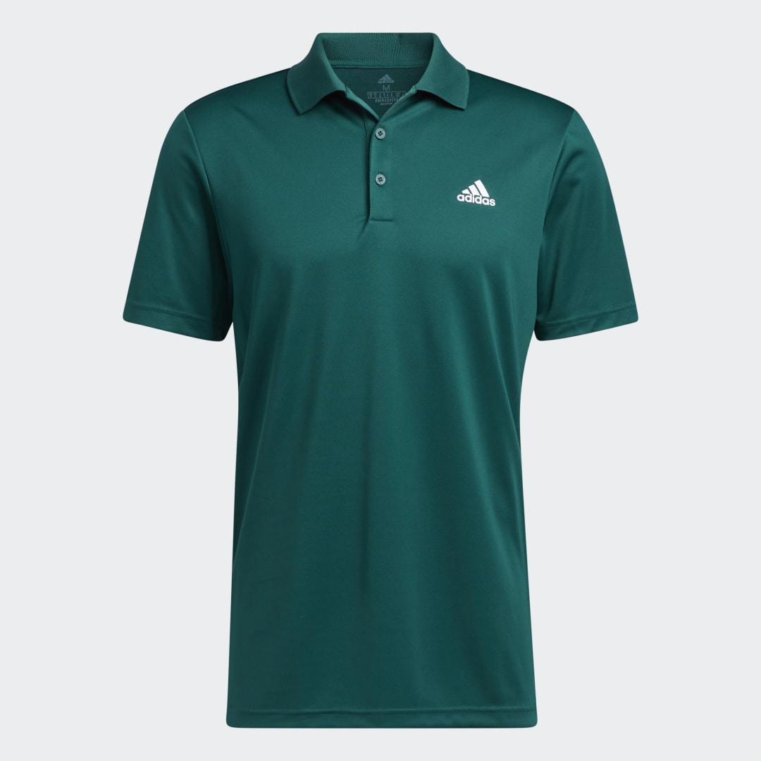 Polo tričko adidas Originals Performance Primegreen Polo Shirt Zelené | GQ3137, 1