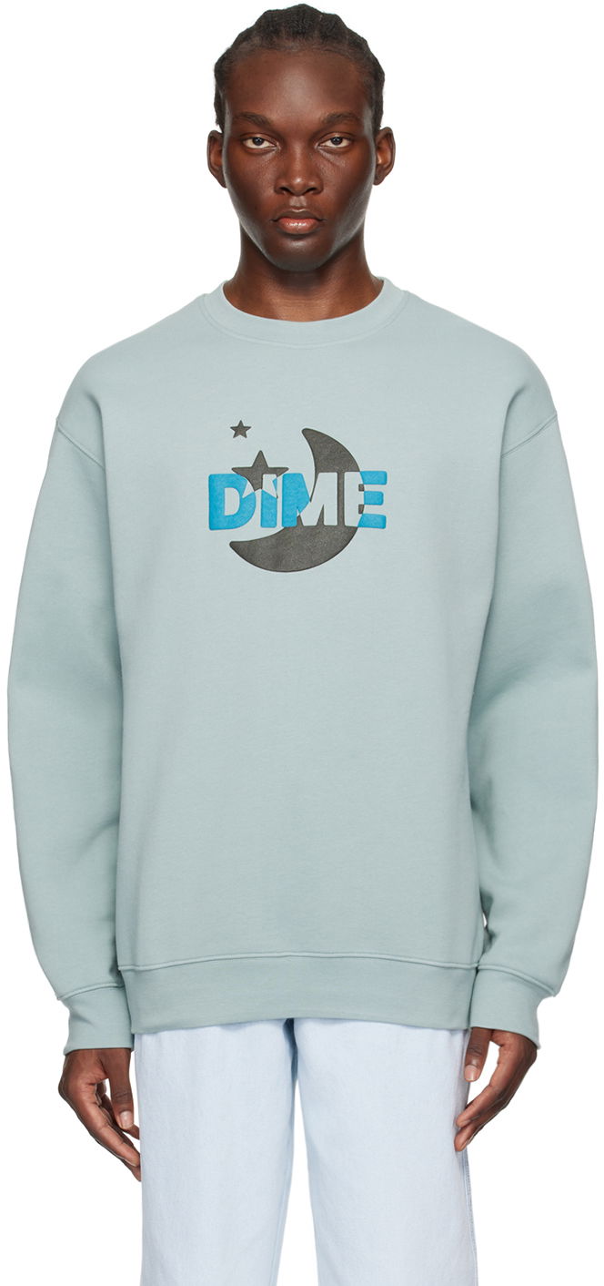 Mikina Dime Blue Naptime Sweatshirt Modrá | DIMESP24D220GRY