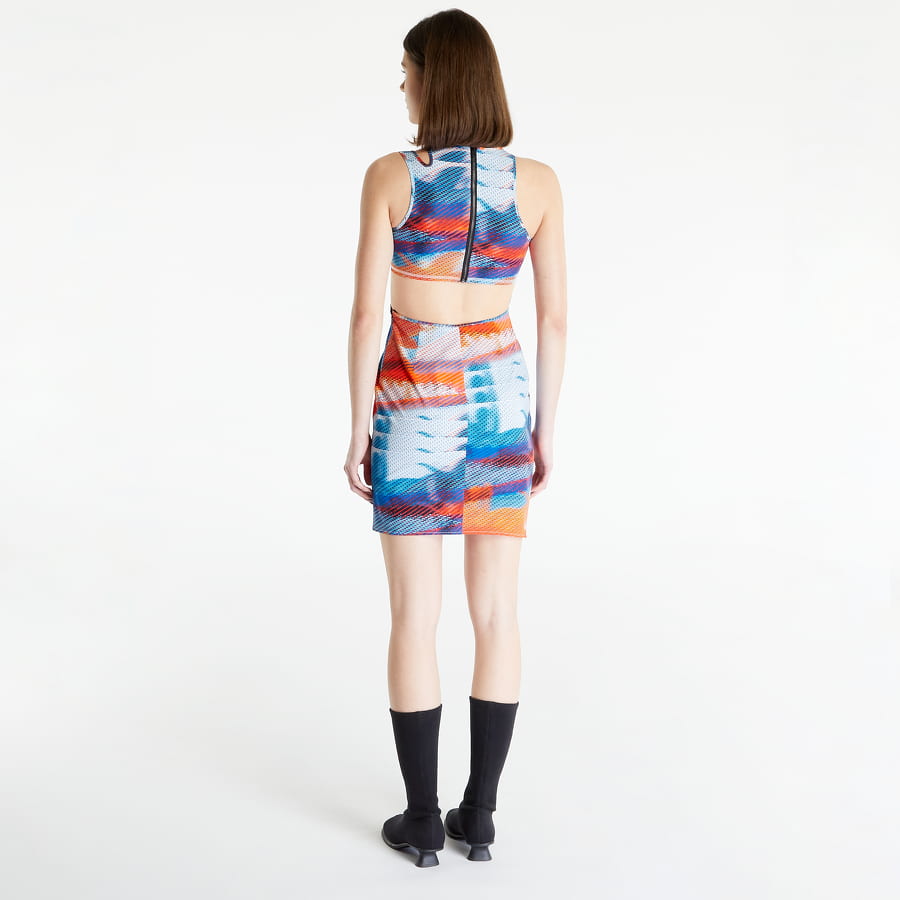 Šaty CALVIN KLEIN Wrapping Cut Out Dress Rôznofarebný | J20J220760 0K9, 1