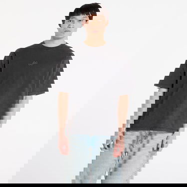 Tričko Filling Pieces T-Shirt Boxy Embroidered Vintage Šedá | 412520501142 Vintage Black, 0