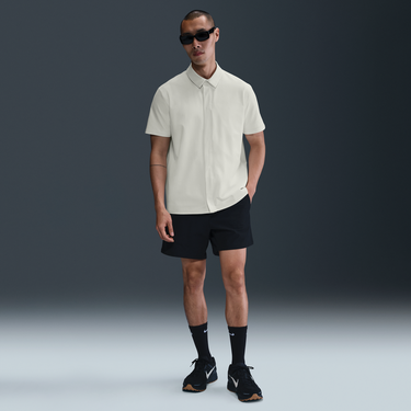 Košeľa Nike 24.7 PerfectStretch Dri-FIT Short Sleeve Button-Up Shirt Biela | HQ6958-133, 1