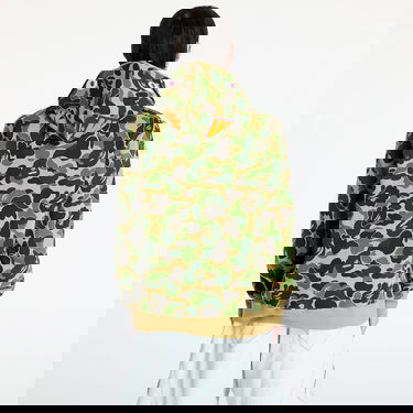 Mikina BAPE Abc Camo Shark Half Zip Pullover Hoodie Rôznofarebný | 001PPK801010M GRN, 4