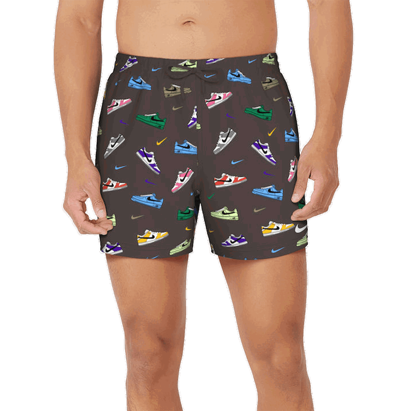 Šortky Nike 5" Volley Shorts Šedá | NESSF553-206