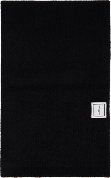 Šál WOOYOUNGMI Wooyoungmi Knitted Scarf Čierna | W243KN32, 1