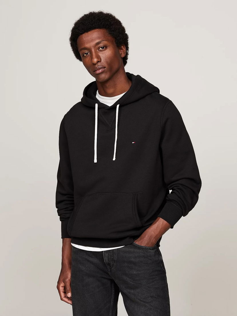 Mikina Tommy Hilfiger Pullover Hoodie Čierna | MW0MW37230BDS