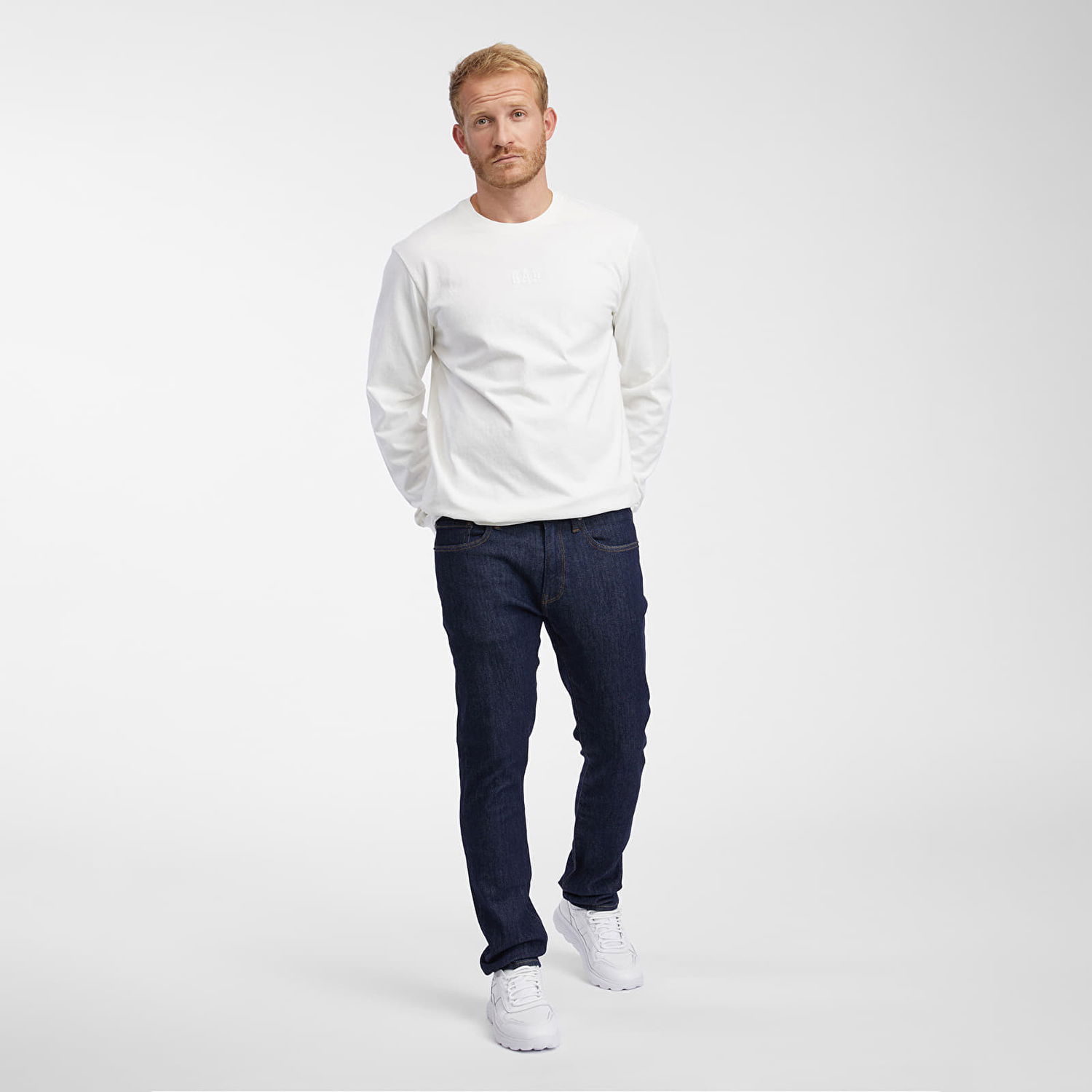 Nohavice GAP Denim Pants Skinny Dark Rinse Čierna | 747213-00, 1