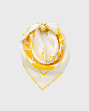 Šál CLOSED Tequila Sunset Print Scarf Žltá | C80806-27D-PR-445, 2