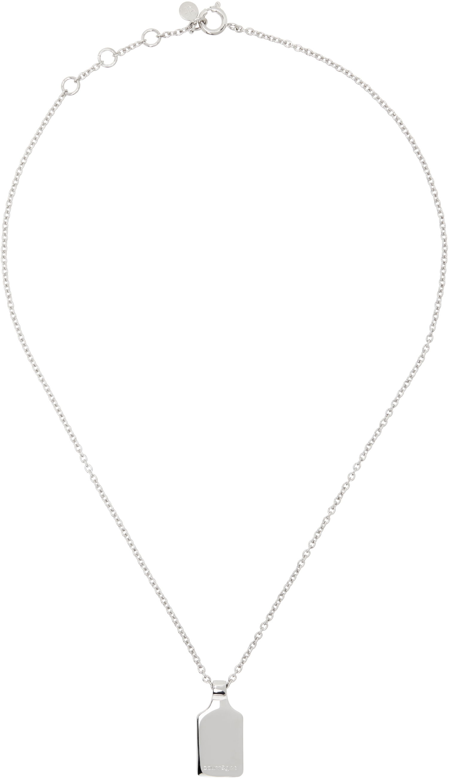 Náhrdelník Courrèges Charm Necklace With Pendant Metalická | 324ACO029LA0001, 0