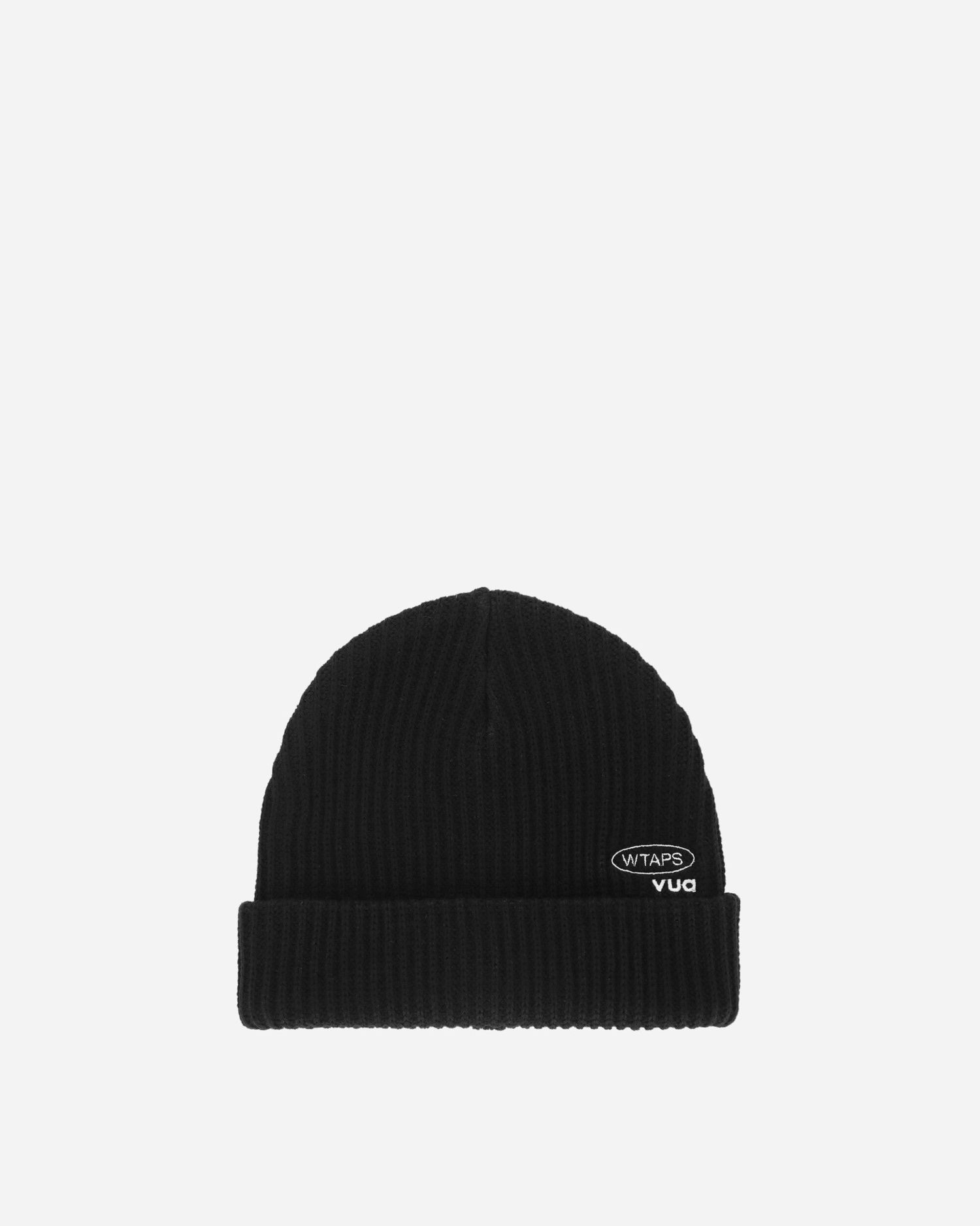 Kulicha WTAPS Black Knit Beanie Čierna | 242MADT-HT05 001, 1