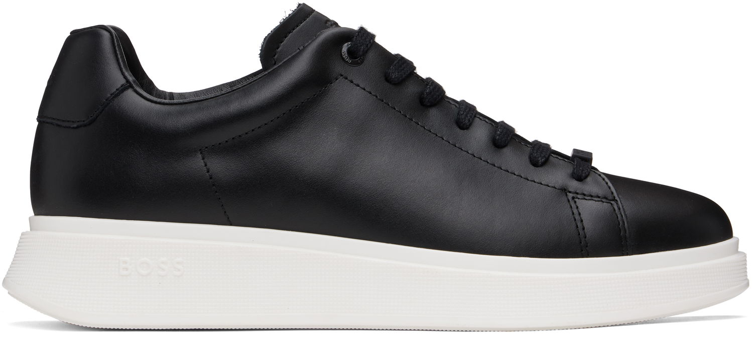 Tenisky a topánky BOSS Leather Čierna | 50497887, 0
