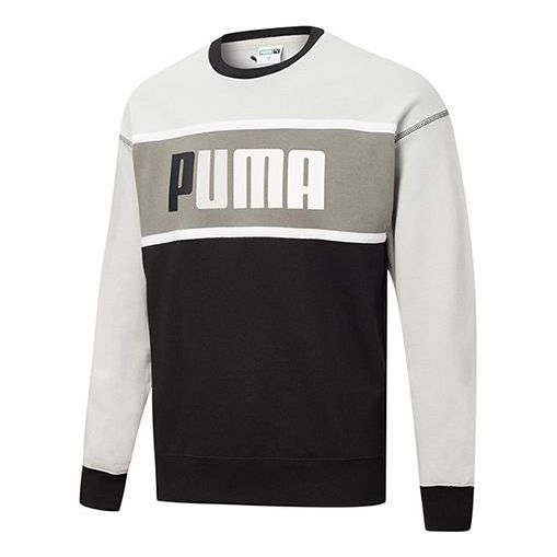 Sveter Puma Retro Regular Fit Sweatshirt Šedá | 530710-01