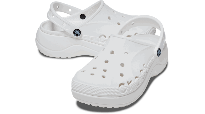Tenisky a topánky Crocs Baya Platform Clogs Biela | 208186-100, 1